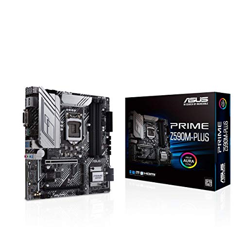 Asus Motherboard Intel Z590, Prime Z590M-PLUS, Micro ATX
