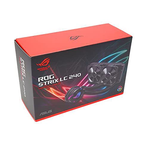 ROG STRIX ENFRIAMIENTO LIQUIDO ASUS LC 240 Aura Sync RGB 2FAN 120MM LC 240