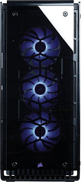 Corsair Crystal 570X Midi-Tower Negro gabinete de computadora - Caja de ordenador (Midi-Tower, PC, Vidrio, Negro, Juego, Ventiladores de la caja)