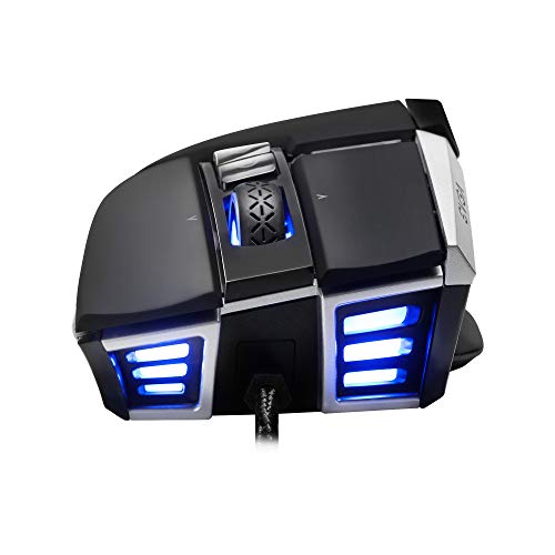 EVGA X17 - Ratón para Juegos, con Cable, Negro. Gris