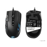 EVGA X17 - Ratón para Juegos, con Cable, Negro. Gris