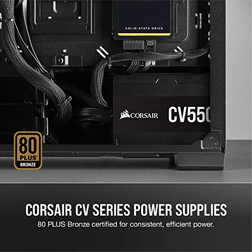 FUENTE DE PODER CORSAIR CV550 550W 80 PLUS BRONZE ATX CP 9020210 NA