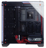 Corsair Crystal 570X Midi-Tower Negro gabinete de computadora - Caja de ordenador (Midi-Tower, PC, Vidrio, Negro, Juego, Ventiladores de la caja)