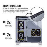 Corsair Crystal 570X Midi-Tower Negro gabinete de computadora - Caja de ordenador (Midi-Tower, PC, Vidrio, Negro, Juego, Ventiladores de la caja)