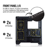 Corsair Crystal 570X Midi-Tower Negro gabinete de computadora - Caja de ordenador (Midi-Tower, PC, Vidrio, Negro, Juego, Ventiladores de la caja)