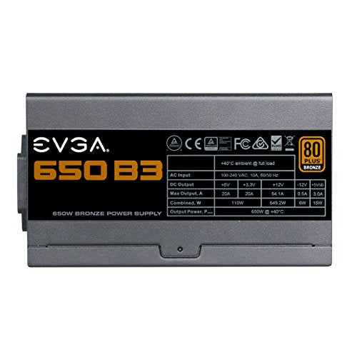 EVGA 100-BR-0700-K1 Fuente de Alimentación, 700W