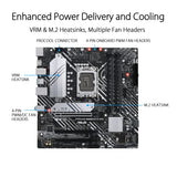 Asus Tarjeta Madre B660 Intel, Prime B660M-A D4, Intel 12va Gen, LGA 1700 Aura Sync